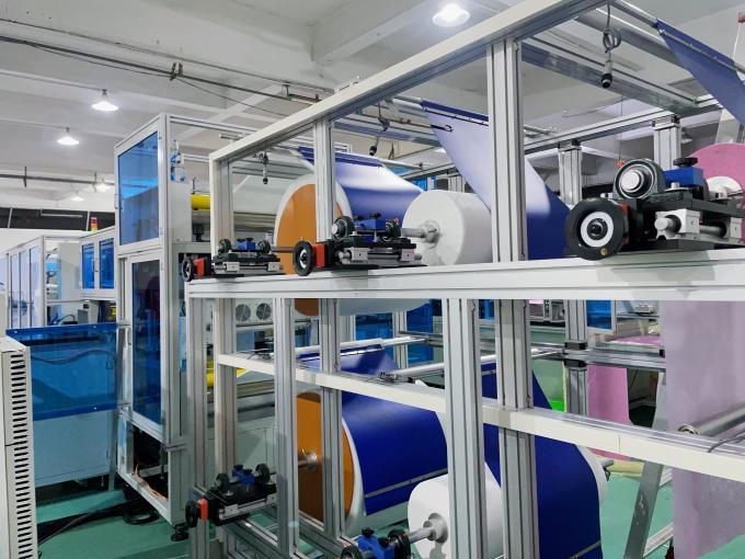 Trapezoid Bag Servo Rotation, Primary Filter Bag Machine, Non-woven Bag ...