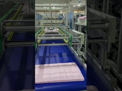 Équipement de la machine à sacs à filtre à air à moyenne efficacité vidéo 0606