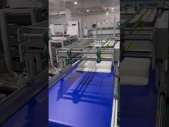 Machines et équipements pour produire efficacement des sacs filtrants à effet moyen à ultrasons entièrement automatiques