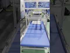 Machine à sacs à air à filtres trapézoïdaux à plage pliante à ultrasons 0626