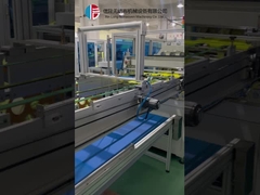 Machine de fabrication de sacs à filtre à air trapézoïdal à effet moyen