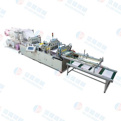 Ultrasonic Pocket Filter Making Machine With Trapezoidal Bag Appearance And Neat And Time-Saving