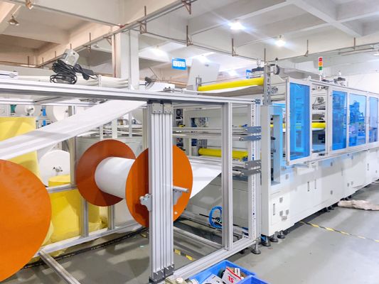 Ultrasonic Flat Trapezoidal Pocket Filter Machine With Motion Controller Program Control