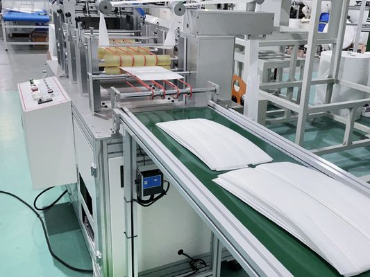 Ultrasonic Trapezoidal Small Inner Bag Equipment For Efficiently Producing Primary Filter Bag Inner Clip