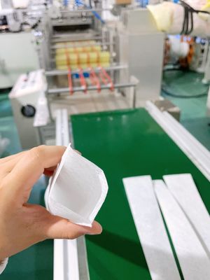 Ultrasonic Trapezoidal Small Inner Bag Equipment For Efficiently Producing Primary Filter Bag Inner Clip
