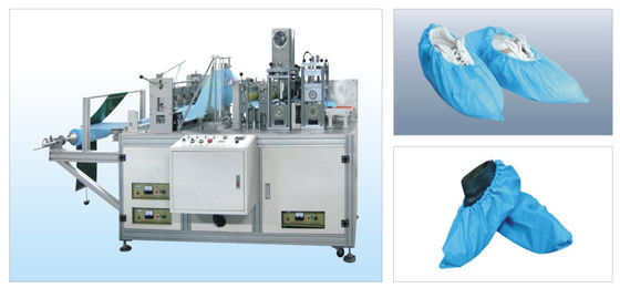 Indoor Fully Automatic Shoe Cover Machine Which Can Produce Various Sizes Of Non-Woven Shoe Covers By Changing The Mold