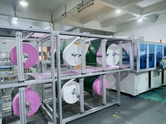 Filter Bag Machine Follow-Through Fusion For Upper And Lower Two Rolls Of Primary Cotton