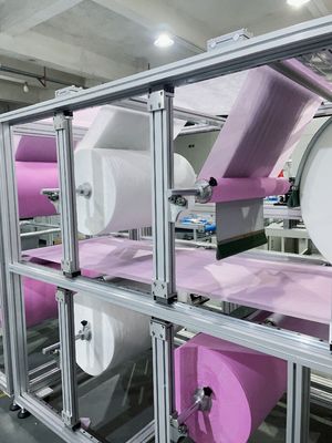 220V/380V 3P small non woven automatic bag machine making With Motion Controller Program Control