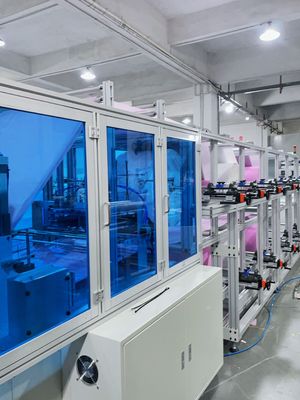 Ultrasonic Flat Trapezoidal Bagging Machine Using A Square Welded Structure For Entire Machi