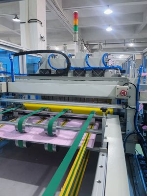 220V/380V 3P small non woven automatic bag machine making With Motion Controller Program Control