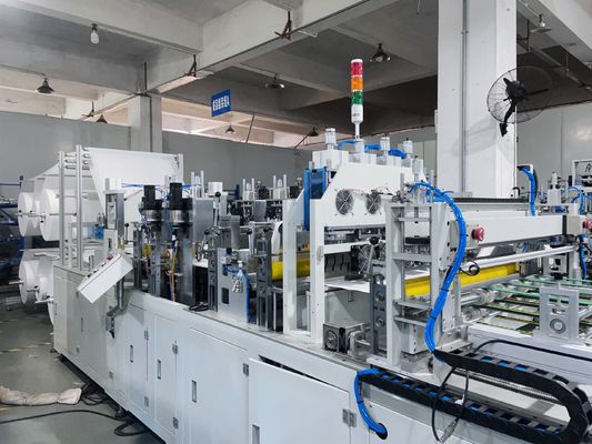 Pocket Air Filter Machine Ultrasonic External Trapezoidal Medium Efficiency Filter Bags Production