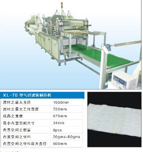 0.6-0.7Mpa 13KW Ultrasonic Air Filter Bag Making Machine For Producing Nonwoven Filter Bag