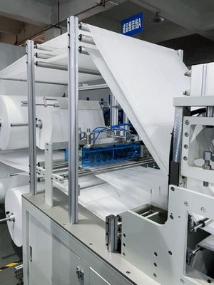 Automatic Air Filter Bags Making Machine Adjustable Space For Each Built-In Space In The Filter
