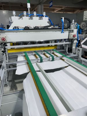 Automatic Air Filter Bags Making Machine Adjustable Space For Each Built-In Space In The Filter