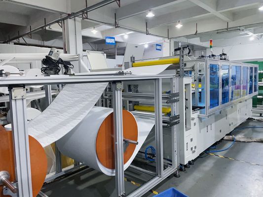 Rapid Change Ultrasonic Plane Folding Trapezoidal Air Filter Bag Mechanical Equipment