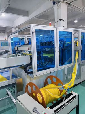 0.6Mpa Pocket Filter Making Machine Using A Square Welded Structure For The Entire Machine