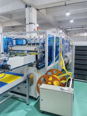 0.6Mpa Pocket Filter Making Machine Using A Square Welded Structure For The Entire Machine