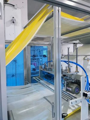 Ultrasonic Non Woven Bag Making Machine Rectangular Or Trapezoidal Bags And Is Easy To Operate