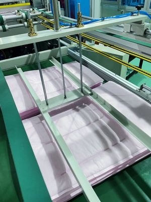 Non Woven Bag Making Machine 6KW Displays Abnormal Out-Of-Feed Operation And Automatically Stops The Drive