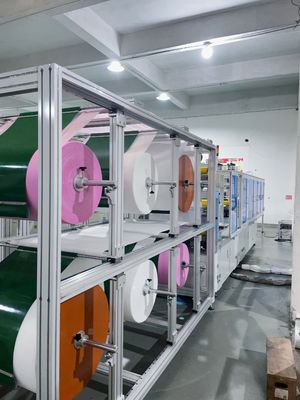 0.6Mpa 6KW Ultrasonic Flat Trapezoidal Bagging Machine High Capacity To Produce Rectangular Or Trapezoidal Bags