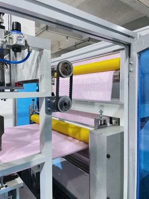 Ultrasonic Flat Trapezoidal Bagging Machine High Capacity To Produce Rectangular Or Trapezoidal Bags