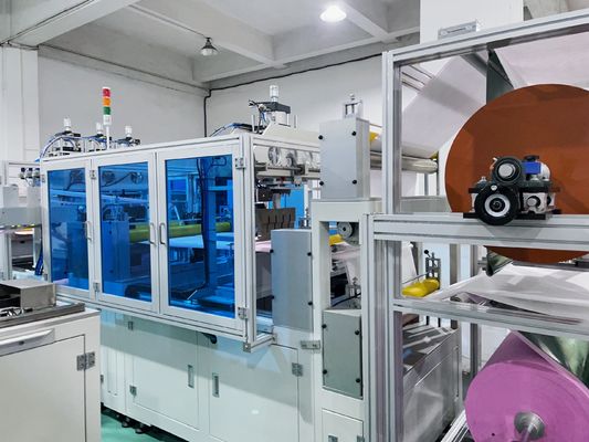 Ultrasonic Flat Trapezoidal Bagging Machine Particulate Filters Making Machine
