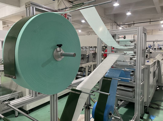 Cloth 3 Ply Mask Making Machine Fully Automatic Of Various Sizes And Shapes By Changing The Mold