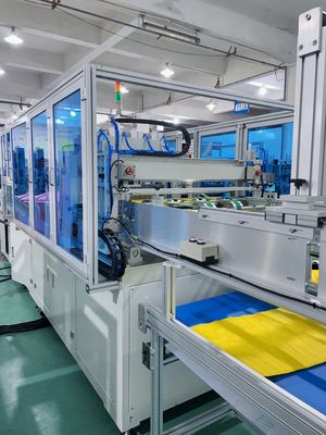 Primary Cotton Trapezoidal Bag Without Small Inner Bag Device Ultrasonic Automatic Production Equipment