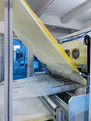 0.6Mpa Air Filter Bag Machine With Square Welded Structure And Electrostatic Powder Coating