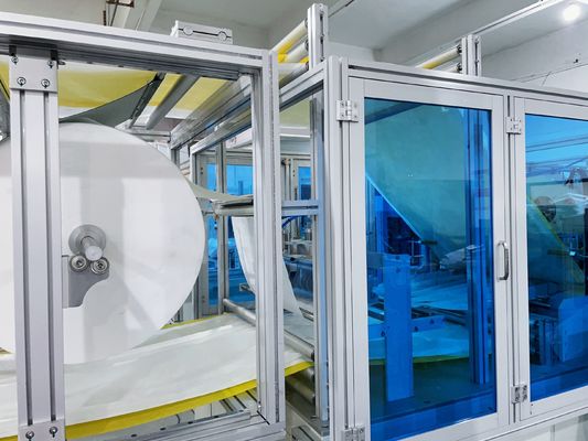 6KW Ultrasonic Flat Trapezoidal Bag Making Machine For Rectangular Or Trapezoidal Bags