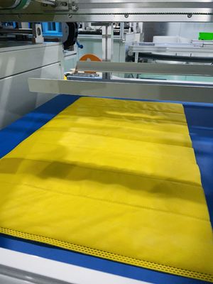 6KW Ultrasonic Flat Trapezoidal Bag Making Machine For Rectangular Or Trapezoidal Bags