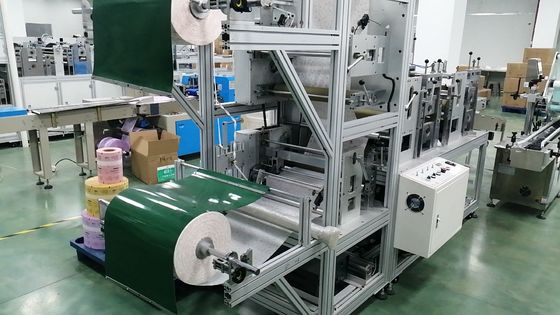 0.6Mpa2.5KW Automatic Ultrasonic Surgical Gowning Machine With Fast Drilling Speed Double Or Triple Punching Device