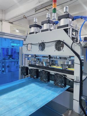 12KW 0.6Mpa Efficient And Reliable Ultrasonic Medium Efficiency Air Filter Bag Manufacturing Machine