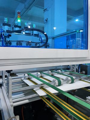 15KW 4-8 Tablets/Min PLC Program Control Ultrasonic Primary Trapezoidal Filter Bag Making Machine.