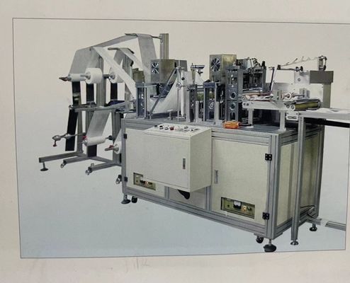 Full-Automatic Machine For Producing One-Drag Three-Mask 120 Pcs/Min.