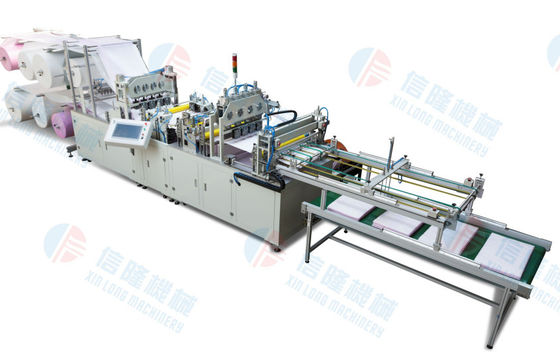12KW Outer Trapezoidal Air Filter Bag Making Machine