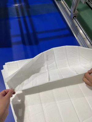6KW Ultrasonic Plane Folding Trapezoidal Air Filter Bag Mechanical Equipment.