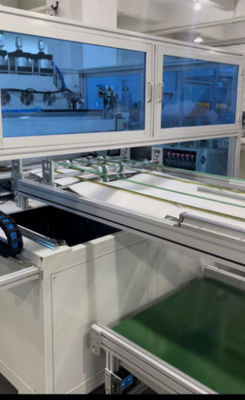 6KW Ultrasonic Plane Folding Trapezoidal Air Filter Bag Mechanical Equipment.
