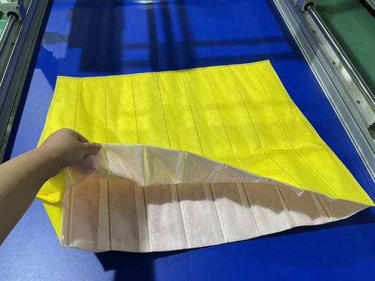 12KW Efficient Production Automation Ultrasonic External Trapezoidal Medium Efficiency Filter Bag Mechanical Equipment