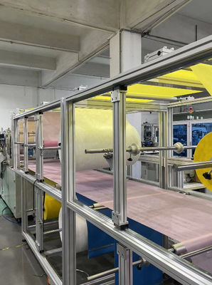 Servo Motor Rotates PLC Program Controls Air Filter Bag Equipment.