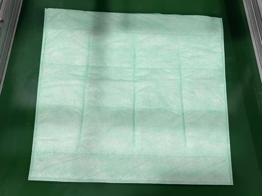 0.6Mpa 15KW PLC Program Control Ultrasonic Primary Trapezoidal Filter Bag Making Machine.