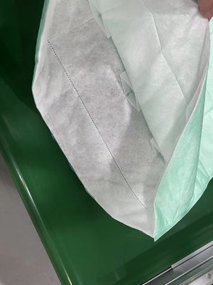 PLC Advanced Program Control First Effect Trapezoidal Filter Bag Manufacturing Machine.