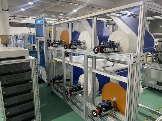 Pre-filtering Paper Frame Filter Bag Manufacturing Machine For Air Ventilation And Filtration System