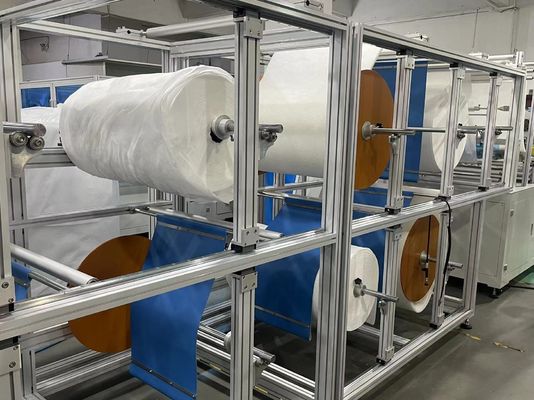 Machine Capable Of Customizing Primary Trapezoidal Bags Of Various Sizes, PLC Program Control.
