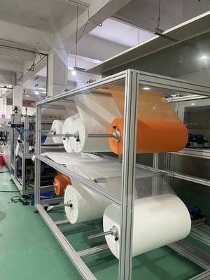 12KW Automatic Setting Ultrasonic Intermediate Effect Air Filtration Bag Making Machine.