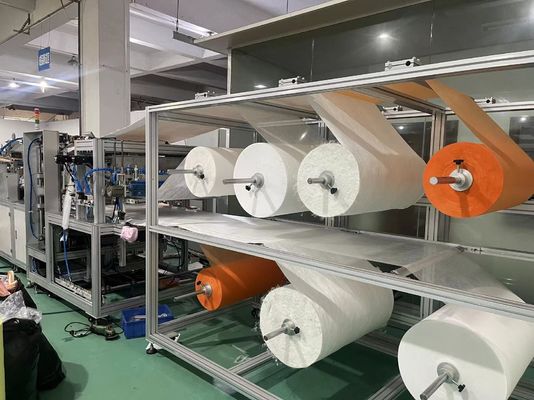 12KW Automatic Setting Ultrasonic Intermediate Effect Air Filtration Bag Making Machine.