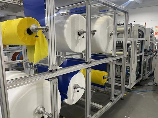 Man-Machine Interface Operation  Ultrasonic Intermediate Effect Air Filter Bag Machine