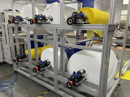 Time-Saving Man-Machine Interface Operation Ultrasonic Medium-Effect Air Filter Bag Machine