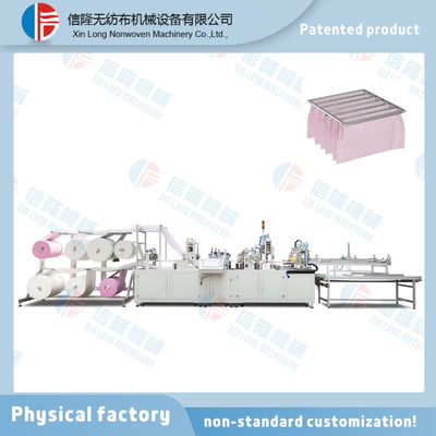 Ultrasonic Automatic Manufacturing Machine For Cutting Or Rolling Air Filter Bags In Dust-free Factory Assembly Line