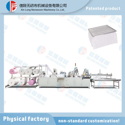F5 F6 F7 Ventilation System Industrial Air Conditioning Non-woven Air Filter Bag Making Machine